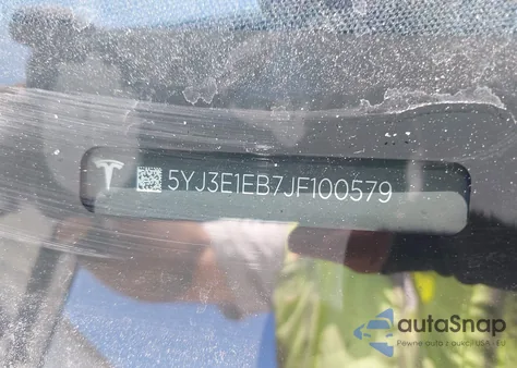 2018 Tesla Model 3 Long Range/Performance из США, поврежденный, VIN 5YJ3E1EB7JF100579